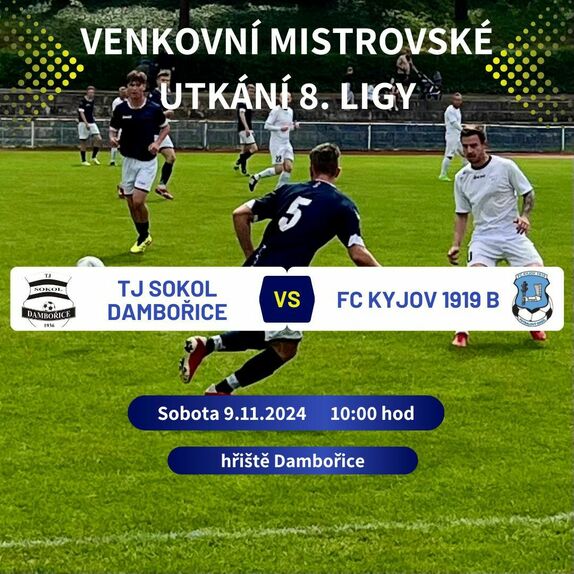 9.11.2024 Muži B Dambořice - Kyjov B