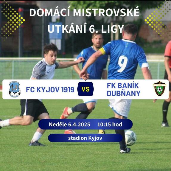 6.4.2025 Muži A Kyjov - Dubňany